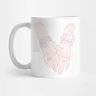 Fairy Kei Hands Mug